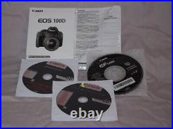 Canon EOS 100D 18.0 MP Digital SLR Camera with EF-S 18-55mm IS STM Lens