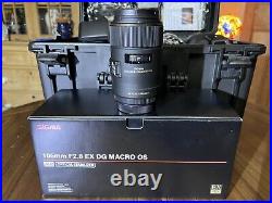 Canon EOS 100D 18.0 MP SLR Camera LARGE Bundle with Sigma 150-600mm F5-6.3