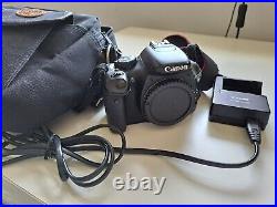 Canon EOS 550D 18.0 MP Digital SLR Camera Includes Charger, Battery, case/bag