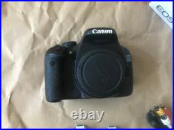 Canon EOS 550D DSLR with box