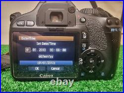 Canon EOS 550D Digital SLR Camera / Tamron XR DI2 18-200mm Lens / 3x Batteries