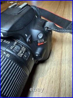 Canon EOS Rebel SL1/100D 18.0 MP Digital SLR Camera Kit with EF-S 18-55mm