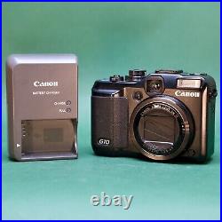 Canon PowerShot G10 14.7 MP Retro Digital Camera Working Order Student, Low Res