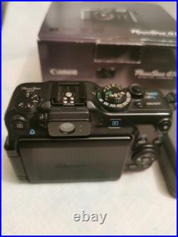 Canon PowerShot G11 10MP Compact Digital Camera Black Box, SD Card And battery