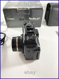 Canon PowerShot G11 10.0MP Digital Camera Black Great Condition