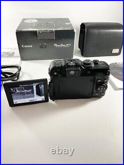 Canon PowerShot G11 10.0MP Digital Camera Black Great Condition