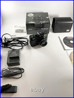 Canon PowerShot G11 10.0MP Digital Camera Black Great Condition