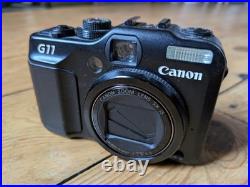 Canon PowerShot G11 10.0MP Digital Camera Black With Charger & Manual