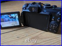 Canon PowerShot G11 10.0MP Digital Camera Black With Charger & Manual