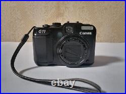 Canon PowerShot G11 Digital Camera Black (good condition! Rare)