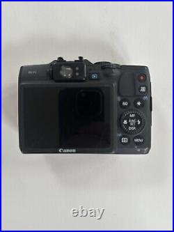 Canon PowerShot G16 14.7 MP Retro Digital Camera Tested Black Boxed