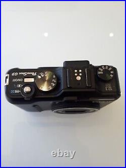 Canon PowerShot G9 12.1MP Digital Camera Black good condition