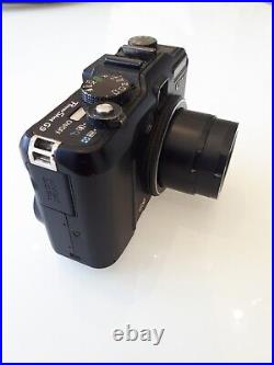 Canon PowerShot G9 12.1MP Digital Camera Black good condition