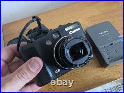 Canon PowerShot G9 Digital Camera & Charger, Official Battery 8gb Memory Card Canon PowerShot G9 Digital Camera & Charger, Official Battery 8gb Memory Card
