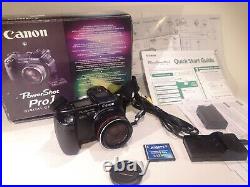 Canon PowerShot Pro 1. 8.0MP Digital Camera with box, 512MB card, remote etc