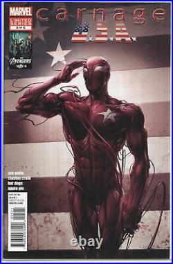 Carnage USA 1 2 3 4 5 1st Print Set Cgc It 9.8 Marvel Comics Venom Movie