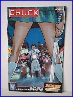 Chuck #2 2008 Convention Exclusive Cover SDCC Wildstorm Rare