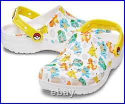 Crocs Classic Pokemon II Clog Mens Size 4 Pikachu Shoes Unisex SOLD OUT Ltd Ed