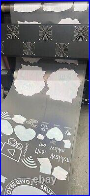 DTF printer Film Roll 24x328' (60cmx100m) 2 rolls Hot Peel vibrant colors USA
