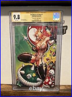 Daughters Of Eden #1 Bowser Boss Creeper Virgin Variant Tyndall Signed Cgc 9.8