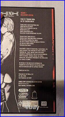 Death Note Volume 1 COLLECTOR'S EDITION VERY RARE 2008 1ST PRINTING
