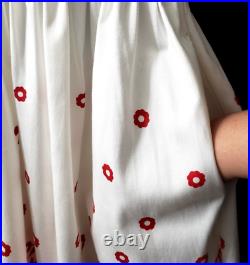 Disney Parks Mary Poppins Dress M Jolly Holiday Red Penguin Dapper Days Cosplay