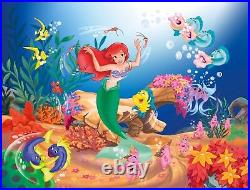 Disney Princess Ariel Children Kids Tv Movie Canvas Picture Wall Art Print