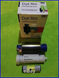 Dye Film Color Ribbon, 300 prints LOT OF 50 (GENUINE MAGICARD)(MA300YMCKO) NEW