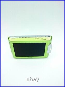 Exc Sony Cyber-shot DSC-T77 Green Compact Digital Camera 10.1MP Works fine SK