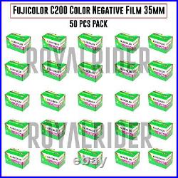 FUJIFILM Fujicolor Color Negative FILM ISO 200 35mm film Rolls 50 PCS
