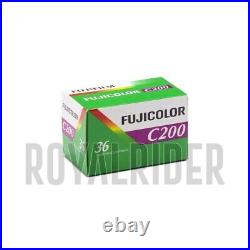 FUJIFILM Fujicolor Color Negative Film ISO 200 35mm Film Rolls 100 PCS