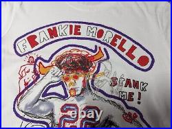 Frankie Morello Crazy Pattern Sex Naughty Art Graphic Print Designer T-shirt M