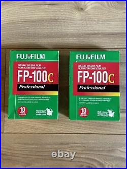 Fujifilm FP-100C Professional Instant Colour Film Pack Of 2 Boxes -20 Prints