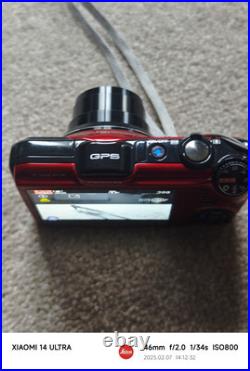 Fujifilm FinePix F Series F600EXR 16.0MP Digital Camera Red Boxed Mint