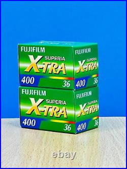 Fujifilm Superia X-Tra 400 36ex 35mm 135 2Rolls From Japan