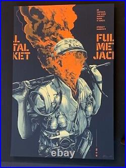 Full Metal Jacket Oliver Barrett color variant movie poster