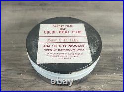 GAF Color Print Film 35MM x 100 FEET ASA 100 C-41 Process NEW SEALED