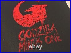 GODZILLA MINUS ONE, GODZILLA MINUS COLOR, Official Movie Poster Screen Print Set