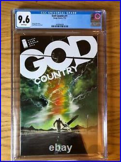 GOD COUNTRY #1 CGC 9.6 Image Comics 1st Print Donny Cates Legendary Movie