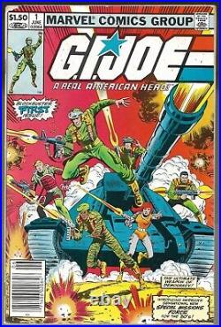 G. I. JOE A REAL AMERICAN HERO (1982) #1 Back Issue (S)