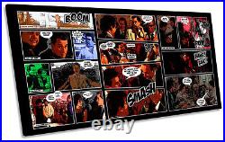 Goodfellas Comic Book PANORAMIC CANVAS WALL ART Framed Print