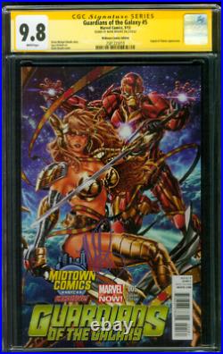 Guardians of the Galaxy 1 CGC 9.8 SS Brooks Variant 1st Angela New Movie