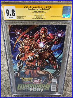 Guardians of the Galaxy 1 CGC 9.8 SS Brooks Variant 1st Angela New Movie