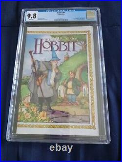 Hobbit #1 CGC 9.8 WP RARE 1ST PRINT LORD OF THE RINGS 1989 Eclipse