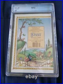 Hobbit #1 CGC 9.8 WP RARE 1ST PRINT LORD OF THE RINGS 1989 Eclipse