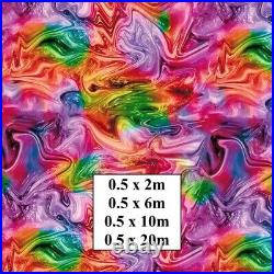 Hydrographic Water Transfer Film Hydro Dipping Print Colour Swirls Hydrographic Water Transfer Film Hydro Dipping Print Colour Swirls