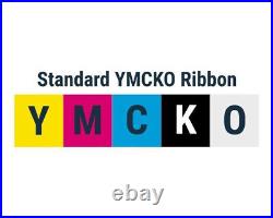 IDP 650634 YMCKO Ribbon for Smart 30 & 50 Printer Full Colour Overlay 250 Prints