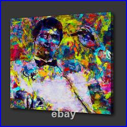 Iconic Film Scarface Tony Acrylic Colourful Wall Art Picture Canvas Print