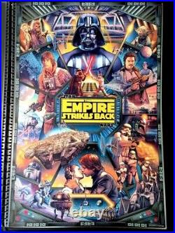 Ise Ananphada Star Wars The Empire Strikes Back Screenprint BNG FULL Color
