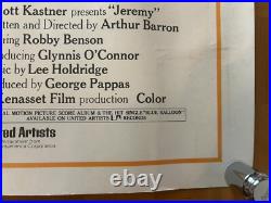 Jeremy 1973 Movie United Artists For color reference proof sheet 21x28in 55x71cm